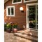 Z-Lite Laurent Outdoor Wall, 1-Light, 8 In.W x 9 In.L x 12.5 In.H, Black/Opal 597M-BK - alternate 2